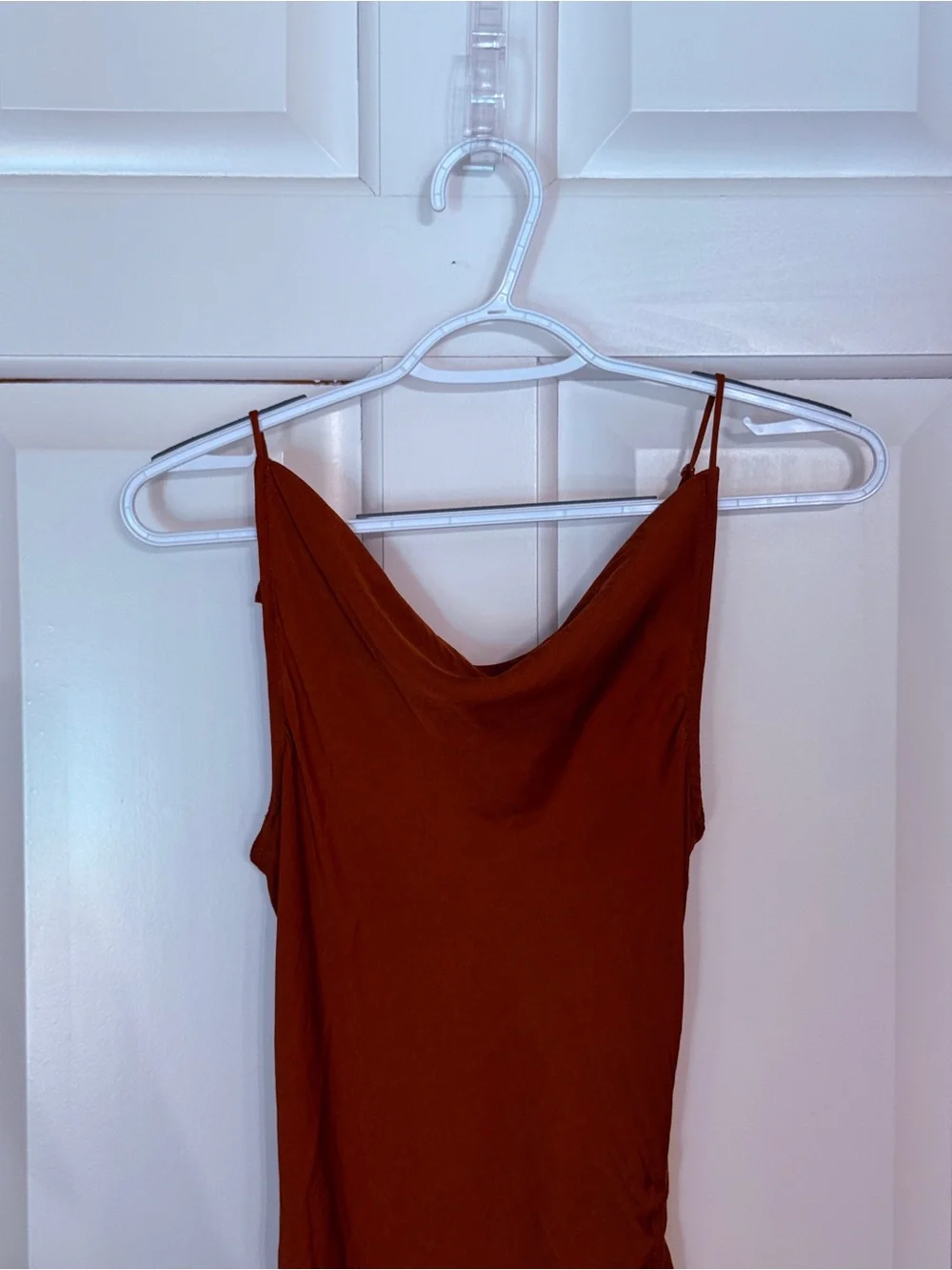 Intimately Free People Day To Night Slip Dress in Cinnaber/Rust XS 25667